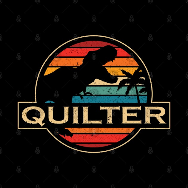 Quilter Dinosaur by SusanFields