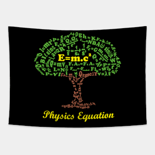 Physics equation's Tapestry