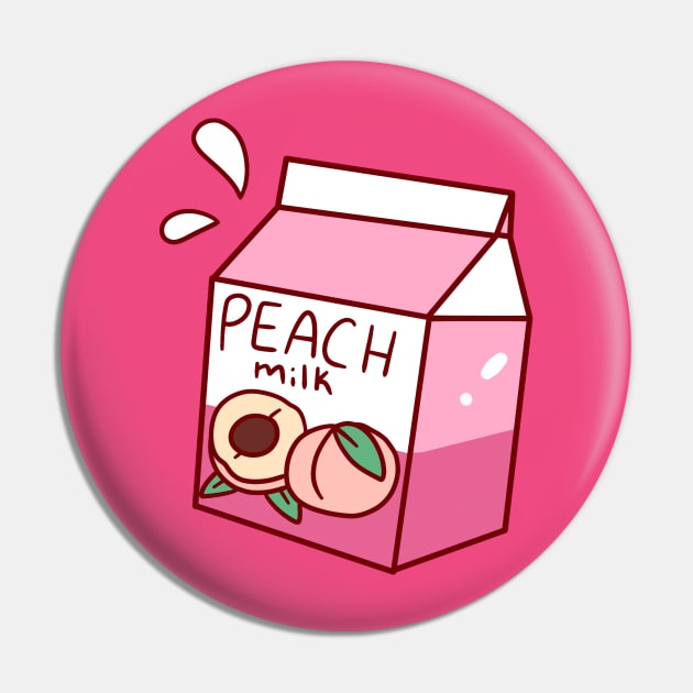 Peach Milk Pin by saradaboru