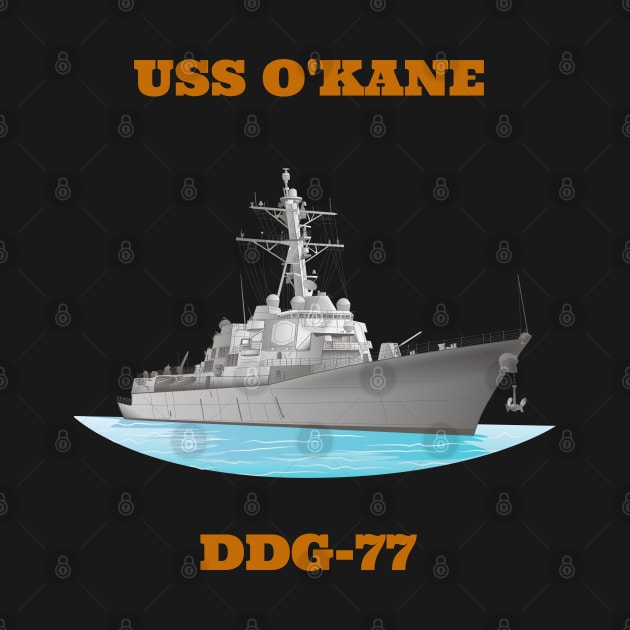 O´Kane DDG-77 Destroyer Ship by woormle