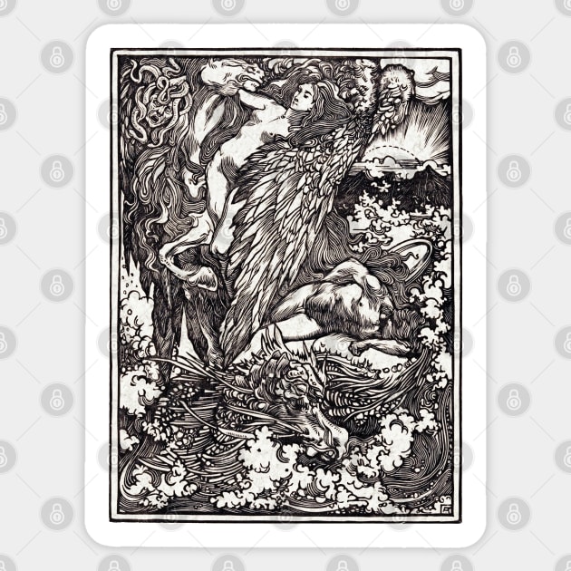 perseus saving andromeda for kids