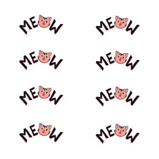 Meow Sticker Pack T-Shirt