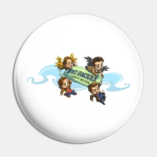 Fic Facers First Charity Auction Promo Pin