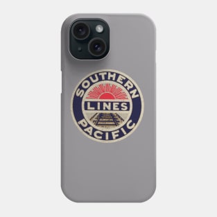 Southern Pacific Lines Railroad USA Phone Case