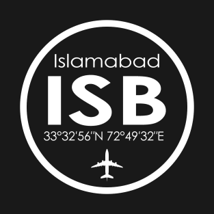 ISB, Islamabad International Airport T-Shirt