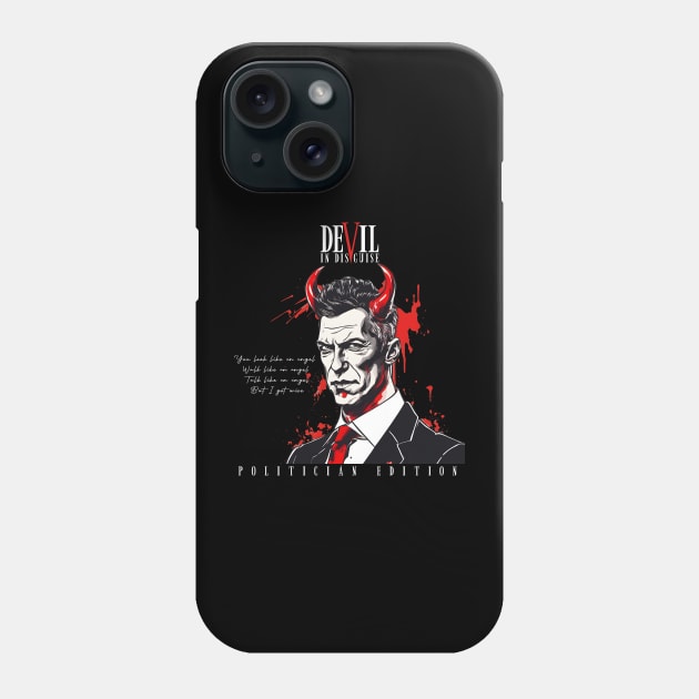 Devils in disguise | Politician edition Phone Case by Sindiket