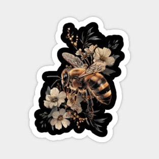 Importance Of Bees And Flowers Magnet