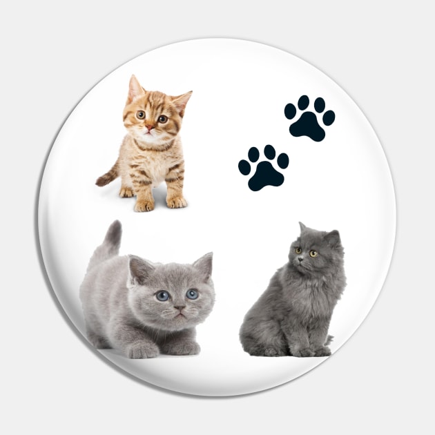 Awesome kitten cat love - cat lover pack Pin by Dirrastore