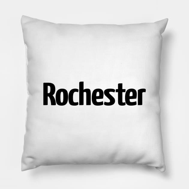 Rochester Pillow by ProjectX23Red