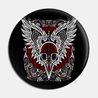 Badb Catha (Battle Crow) Pin