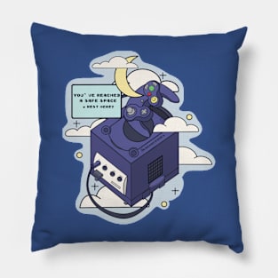 The Checkpoint cube Pillow