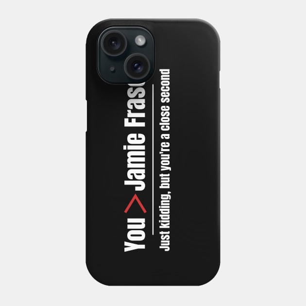 You are Greater Than Jamie Fraser Phone Case by MalibuSun