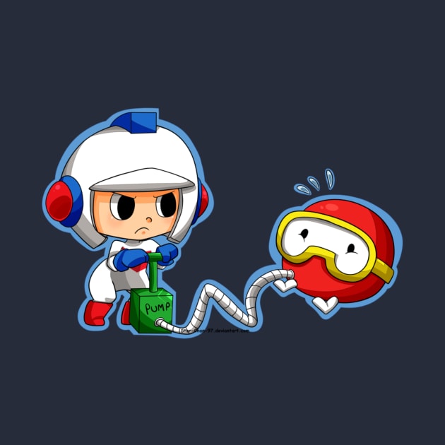 Dig Dug art by RoswellWitness