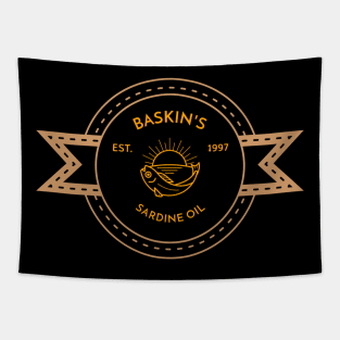 Baskin's Sardine Oil Tapestry