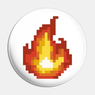 Pixel art - Flame moving Pin