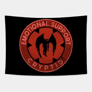 Emotional Support Mothman Tapestry