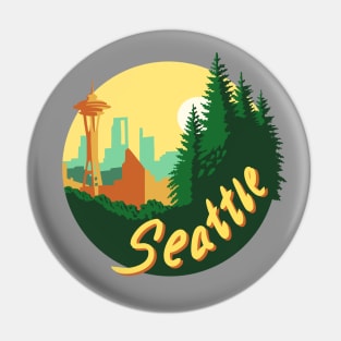 Seattle Overlook Pin