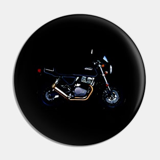 Black Grom Motorcycle Sticker Pin