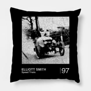 Speed Trials / Minimalist Graphic Design Fan Artwork Pillow