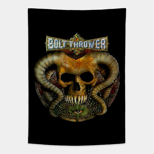 BOLT THROWER TIME Tapestry by pertasaew