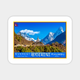 Everest Base Camp Trekking Magnet