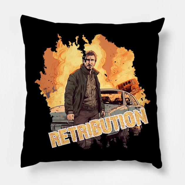 LIAM NEESON Retribution Pillow by Pixy Official