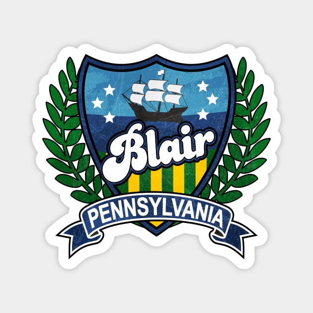 Blair Pennsylvania Magnet by Jennifer