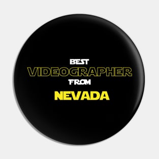 Best Videographer from Nevada Pin