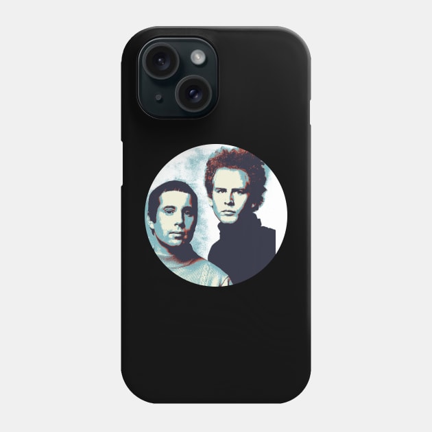 Simon and Garfunkel Phone Case by GreenRabbit