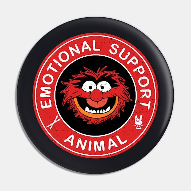 Muppets Emotional Support Animal Pin by Pikan The Wood Art