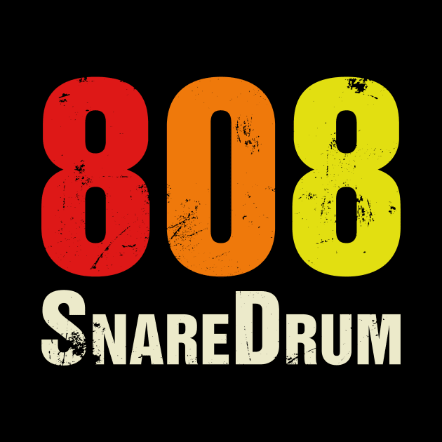 TR 808 Legendary Drum Machine Snare Drum by melostore