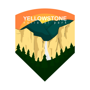 yellowstone national park classic design T-Shirt