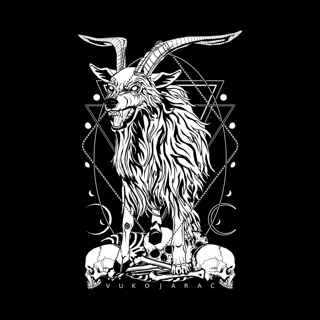 VUKOJARAC - the mythical wolf goat by Von Kowen