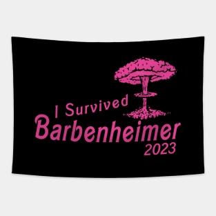 I Survived Barbenheimer 2023 LX Tapestry