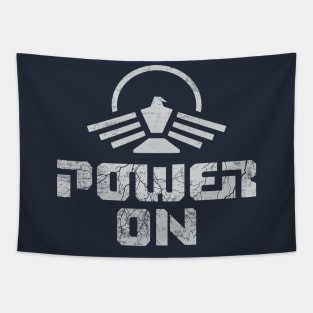 Captain Power - POWER ON! Tapestry