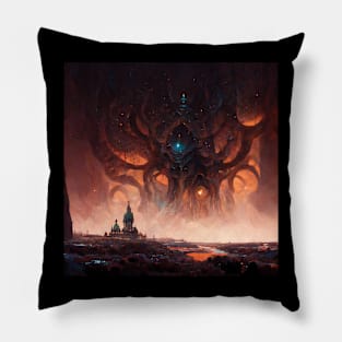 Eldritch strongholds Pillow