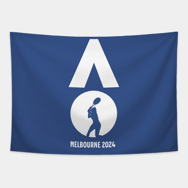 Australian Open Tapestry by Tebird