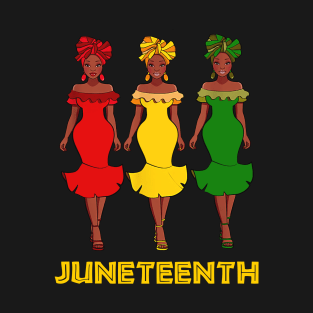 Woman juneteenth T-Shirt