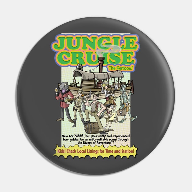 Jungle Cruise, The Cartoon! Pin by The Skipper Store