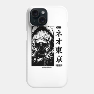 Japanese Cyberpunk Anime Girl Techwear 02 Phone Case