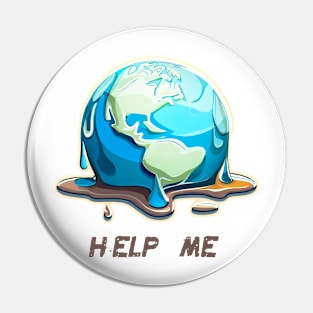 Help Me | Planet in Perli Pin