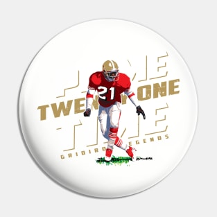 Deion Sanders prime time tee t-shirt Pin