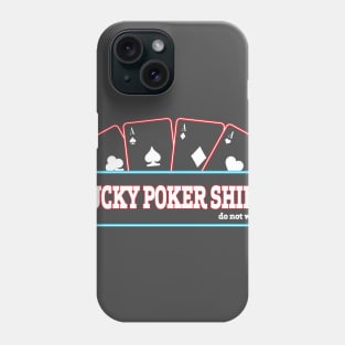 Lucky Poker Tee Tshirt Phone Case