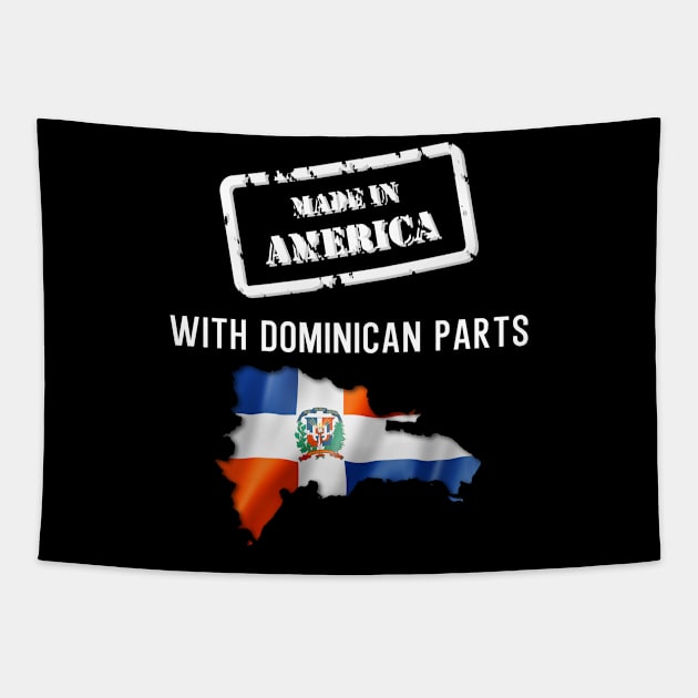 Dominican American Tapestry by LaurelBDesigns