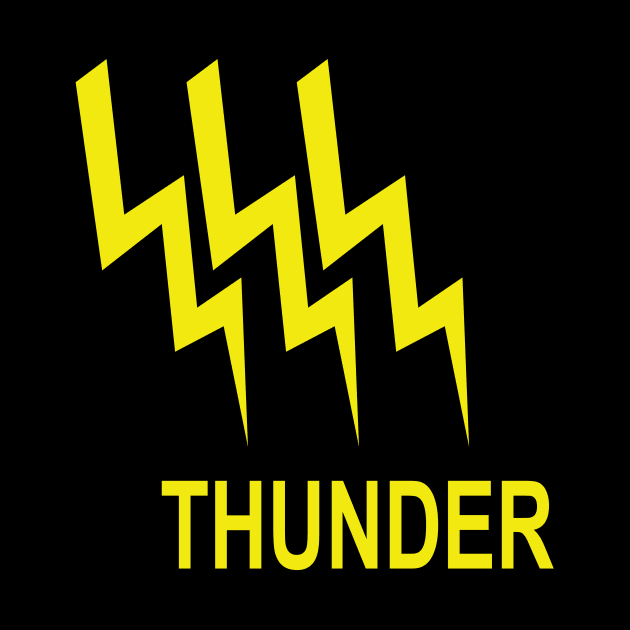 Thunder T-Shirt by WQ10