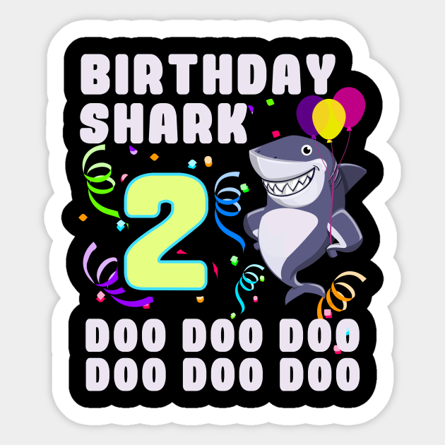 Download Baby Shark 2Nd Birthday Clipart Background