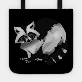 Cartoony Doomed Raccoon Tote