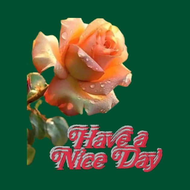 have a nice day Art design. by Dilhani