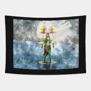 Scorpion girl Tapestry