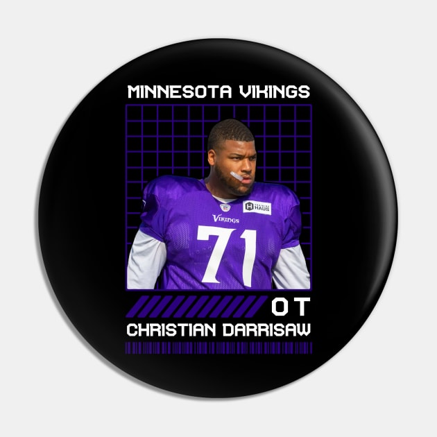 CHRISTIAN DARRISAW - OT - MINNESOTA VIKINGS Pin by Mudahan Muncul 2022